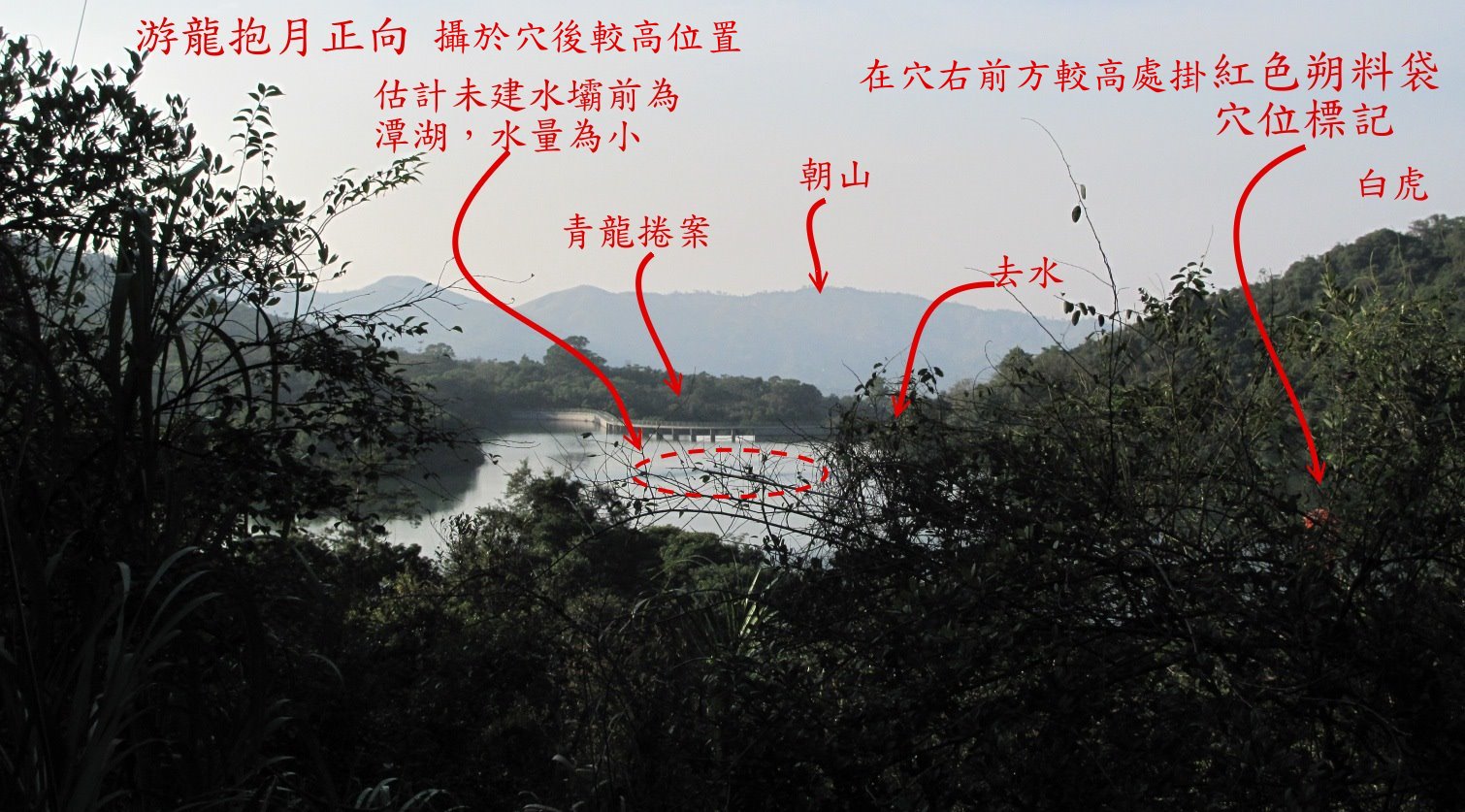 於穴後數米較高位置拍攝